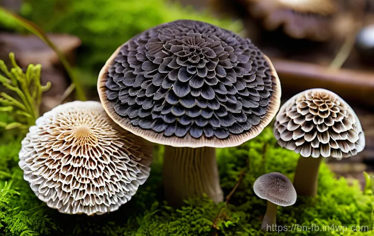 버섯 소재의 유해성 평가 - Hidden Dangers: Identifying Poisonous Mushrooms**

"A serene, sun-dappled scene in a lush, green Ben...