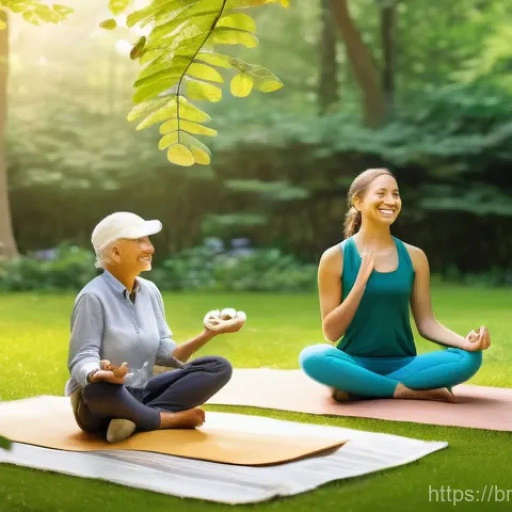 버섯 소재의 실용적 응용 방안 - **Prompt: The Essence of Mushroom Wellness**
A vibrant, sun-drenched scene depicting diverse ind...