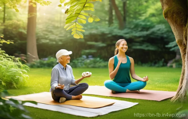 버섯 소재의 실용적 응용 방안 - **Prompt: The Essence of Mushroom Wellness**
A vibrant, sun-drenched scene depicting diverse ind...