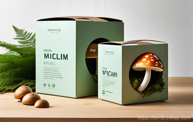 버섯 소재의 실용적 응용 방안 - **Prompt: The Essence of Mushroom Wellness**
    A vibrant, sun-drenched scene depicting diverse ind...